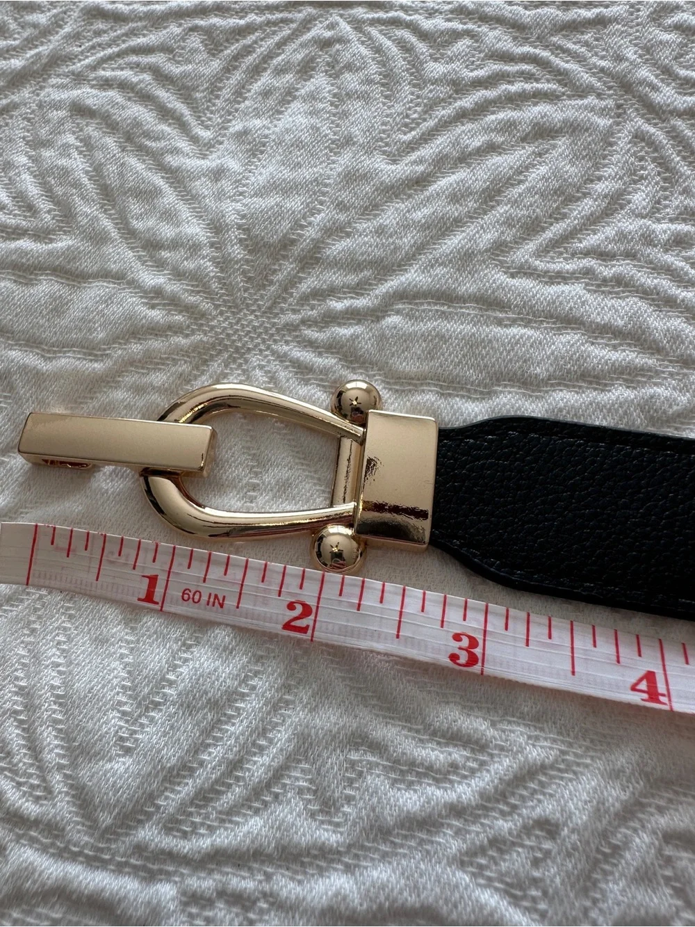 NWT - Stretchy Women’s Belt 1x Black + 1x Brown with Gold Hardware